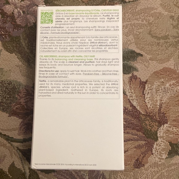 KLORANE OUL ABSORBING SHAMPOO WITH NETTLE 200ML - Picture 3 of 6